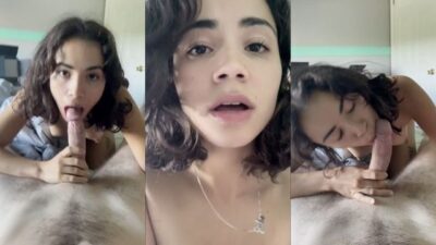 Jameliz Gives Us A Charming Blowjob Bursting With Energy And Confidence Porn Video
